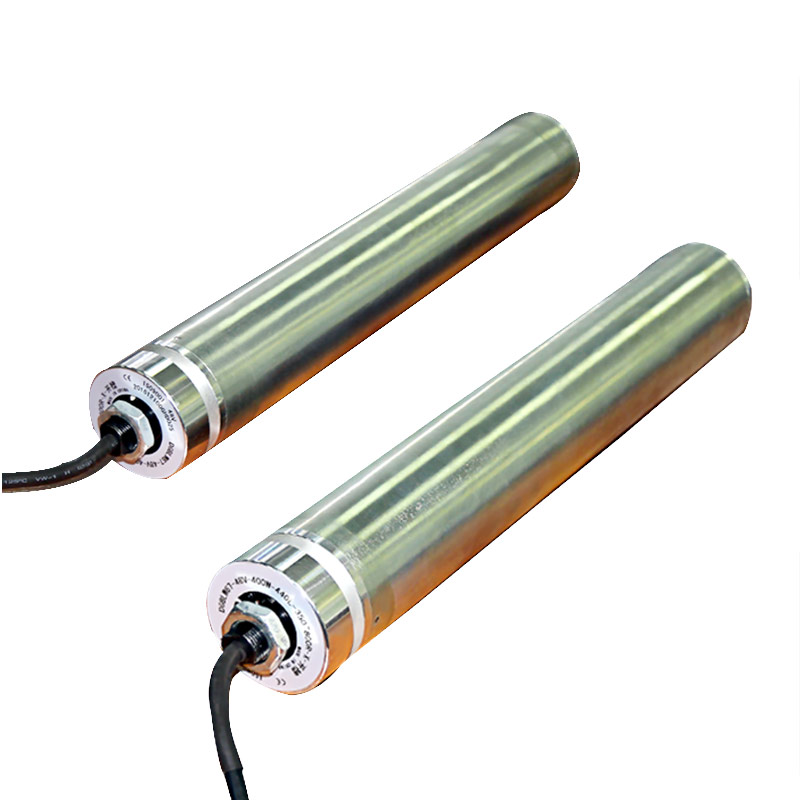 Straight through 50/60 miniature electric roller DC brushless 24V galvanized motor 220V 380V stainless steel roller