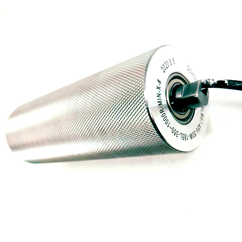 Electric roller built-in motor AC 220V 380V DC 24V 48V stainless steel roller power rubber coated roller